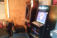 Zabezpieczone nielegalne automaty do gier