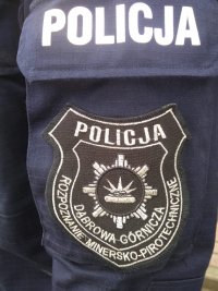 Naszywka/emblemat Rozpoznanie minersko-pirotechniczne
Policja Dąbrowa Górnicza